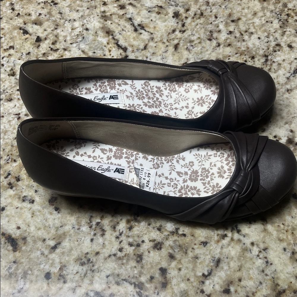 American Eagle Outfitters Women's Brown Loafers - Picture 5 of 9